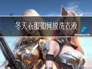 冬天衣服如何放洗衣液