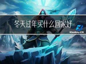 冬天过年买什么回家好呢