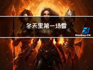 冬天里第一场雪