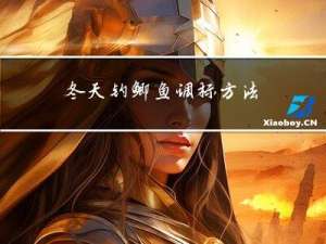 冬天钓鲫鱼调标方法