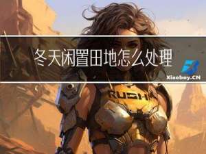 冬天闲置田地怎么处理呢