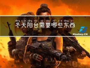 冬天阳台需要哪些东西