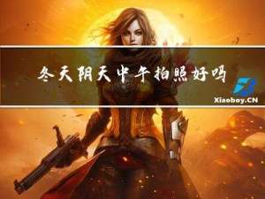 冬天阴天中午拍照好吗