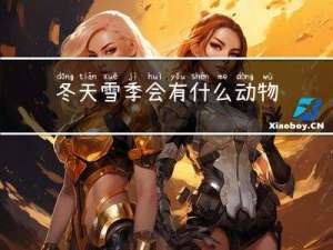 冬天雪季会有什么动物出现