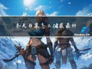 冬天韭菜怎么储藏最好