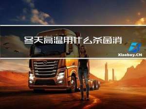 冬天高温用什么杀菌消毒