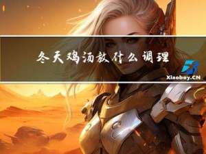 冬天鸡汤放什么调理