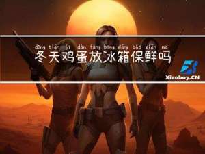 冬天鸡蛋放冰箱保鲜吗