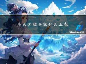 冬天黑裙子配什么上衣