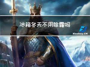 冰箱冬天不用除霜吗