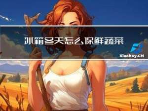 冰箱冬天怎么保鲜蔬菜吃