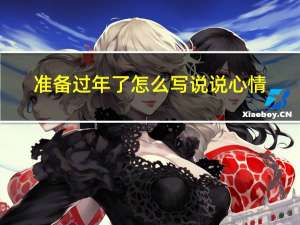 准备过年了怎么写说说心情