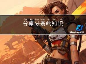 分库分表的知识