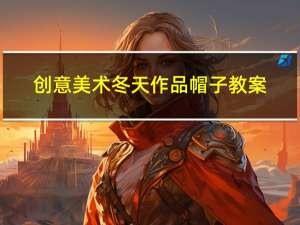 创意美术冬天作品帽子教案