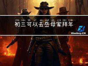 初三可以去岳母家拜年吗