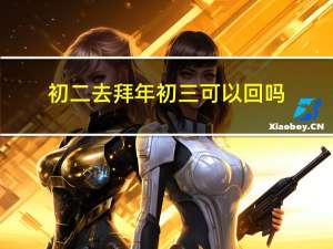 初二去拜年初三可以回吗