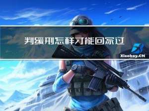 判缓刑怎样才能回家过年