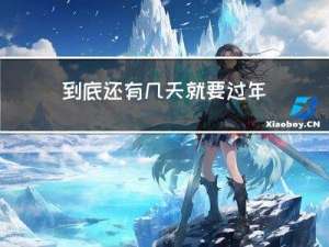 到底还有几天就要过年了