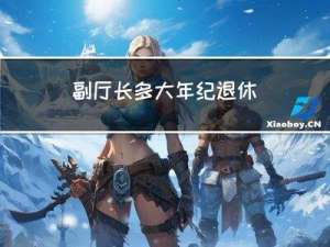 副厅长多大年纪退休