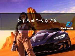 加拿大的冬天多少度