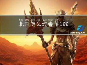 北京怎么过春节100字