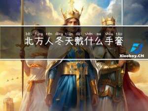 北方人冬天戴什么手套