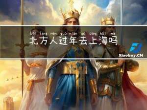 北方人过年去上海吗