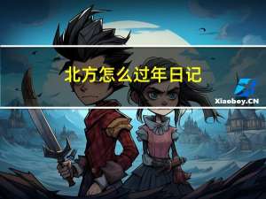北方怎么过年日记