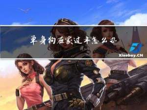 单身狗在家过年怎么办