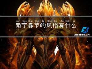 南宁春节的风俗有什么寓意