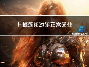 卜蜂莲花过年正常营业吗