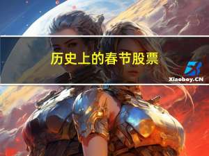 历史上的春节股票