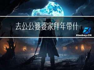 去公公婆婆家拜年带什么