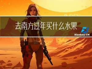 去南方过年买什么水果