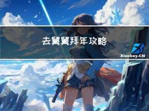去舅舅拜年攻略