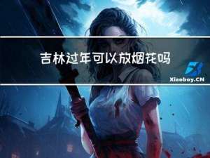 吉林过年可以放烟花吗视频