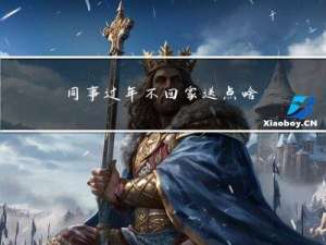 同事过年不回家送点啥