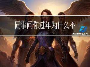 同事问你过年为什么不回家