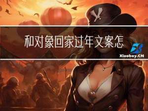 和对象回家过年文案怎么写