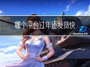 哪个平台过年还发货快