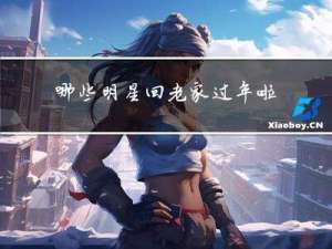 哪些明星回老家过年啦