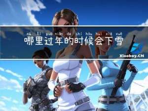 哪里过年的时候会下雪的