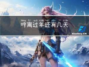 哼离过年还有几天