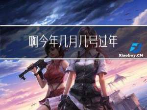 啊今年几月几号过年