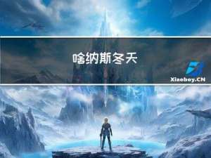 啥纳斯冬天
