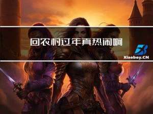 回农村过年真热闹啊