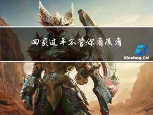 回家过年不管你有没有钱