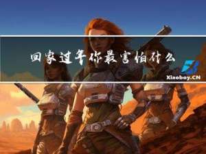 回家过年你最害怕什么英语