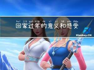 回家过年的意义和感受作文