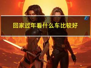 回家过年看什么车比较好